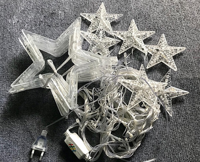 Đèn thả rèm hình sao