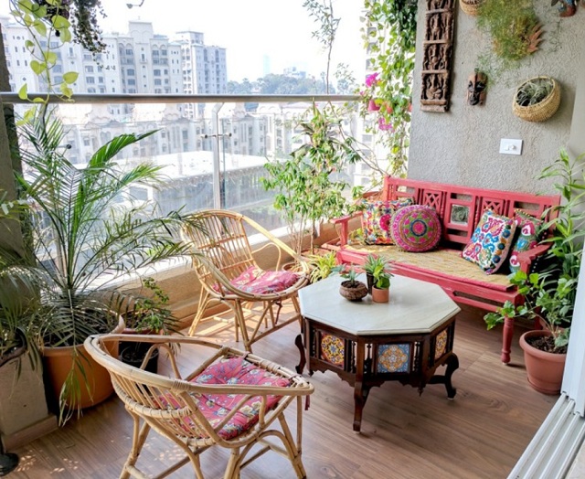 Tuyệt chiêu trang trí ban công đẹp hút hồn cho nhà chung cư