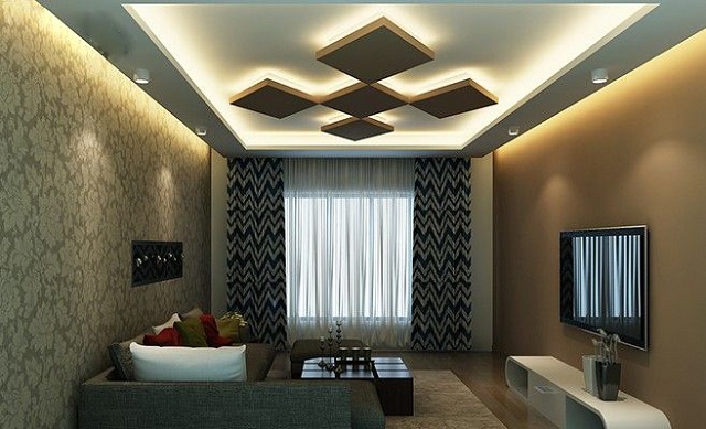20+ Mẫu trần thạch cao đẹp cho phòng khách ấn tượng