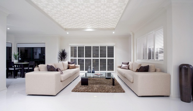 20+ Mẫu trần thạch cao đẹp cho phòng khách ấn tượng