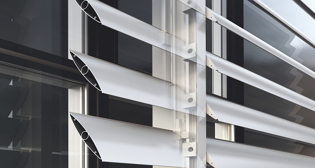 Lam chống nắng nhôm hình thoi 